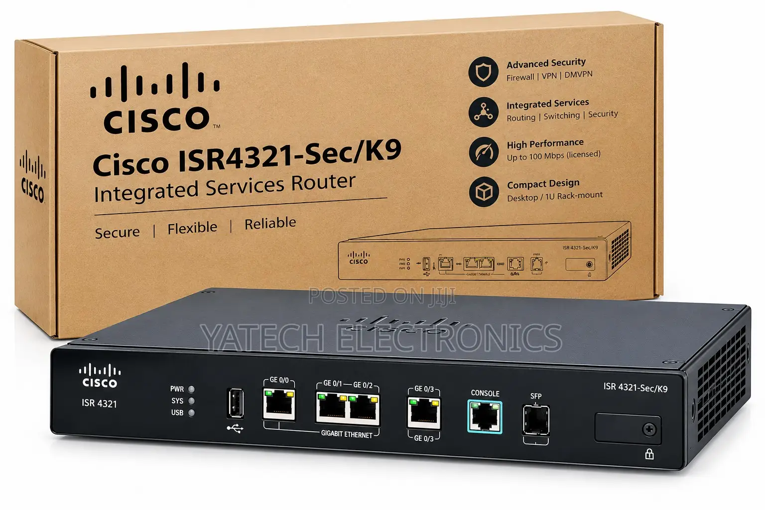 Cisco ISR4321-Sec/K9