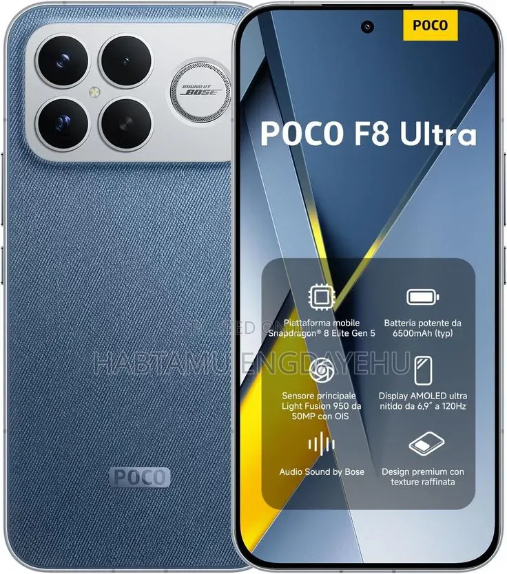 New Xiaomi Poco F8 Ultra 512 GB Black