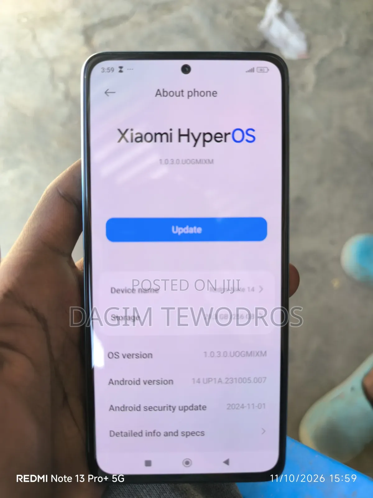 New Xiaomi Redmi Note 14 4G 256 GB