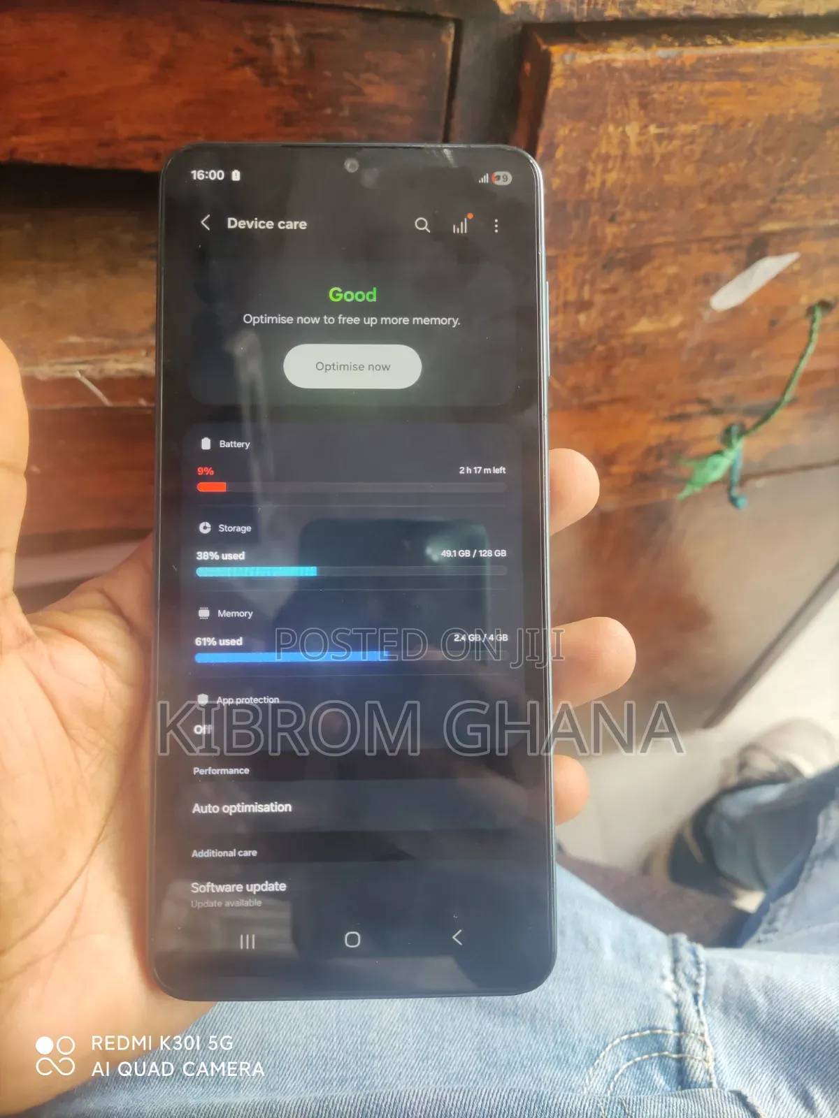 Samsung Galaxy A07 128 GB Green