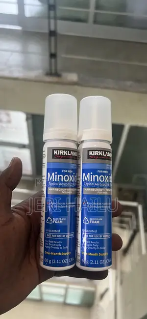 Kirkland Minoxidil 5% Fo ቀላል የFoam አጠቃቀም 60g — የ1 ወር አቅርቦት