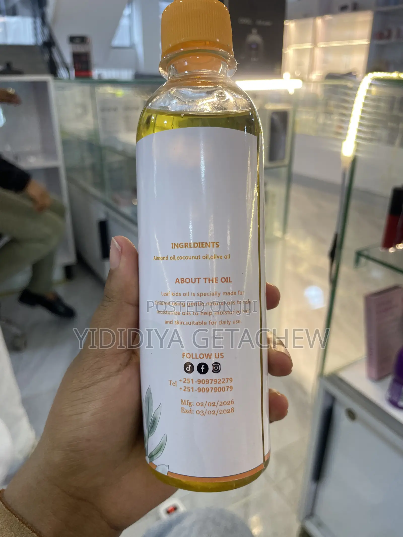 Leaf Hair Growth Oil