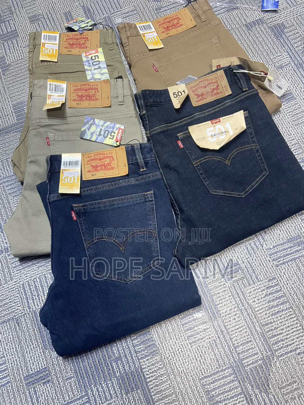 CRITICAL STOCK! Brand New Levi's 501 Original Fit Jeans