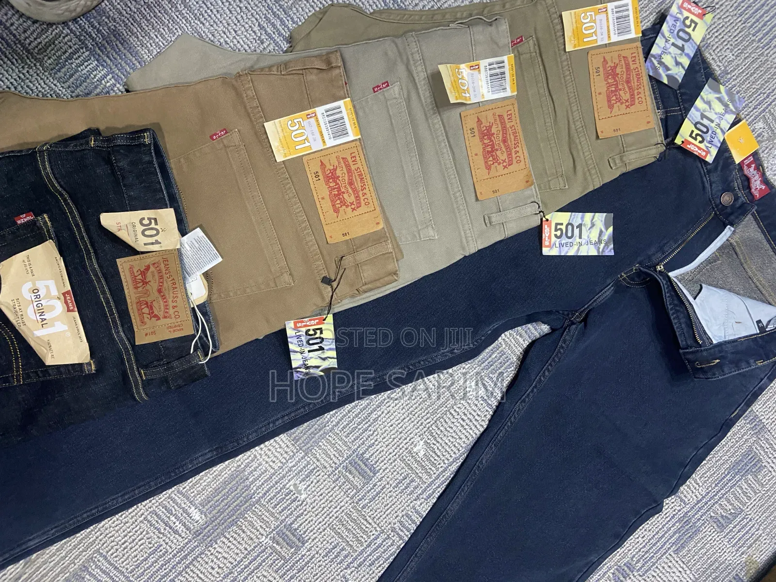 CRITICAL STOCK! Brand New Levi's 501 Original Fit Jeans