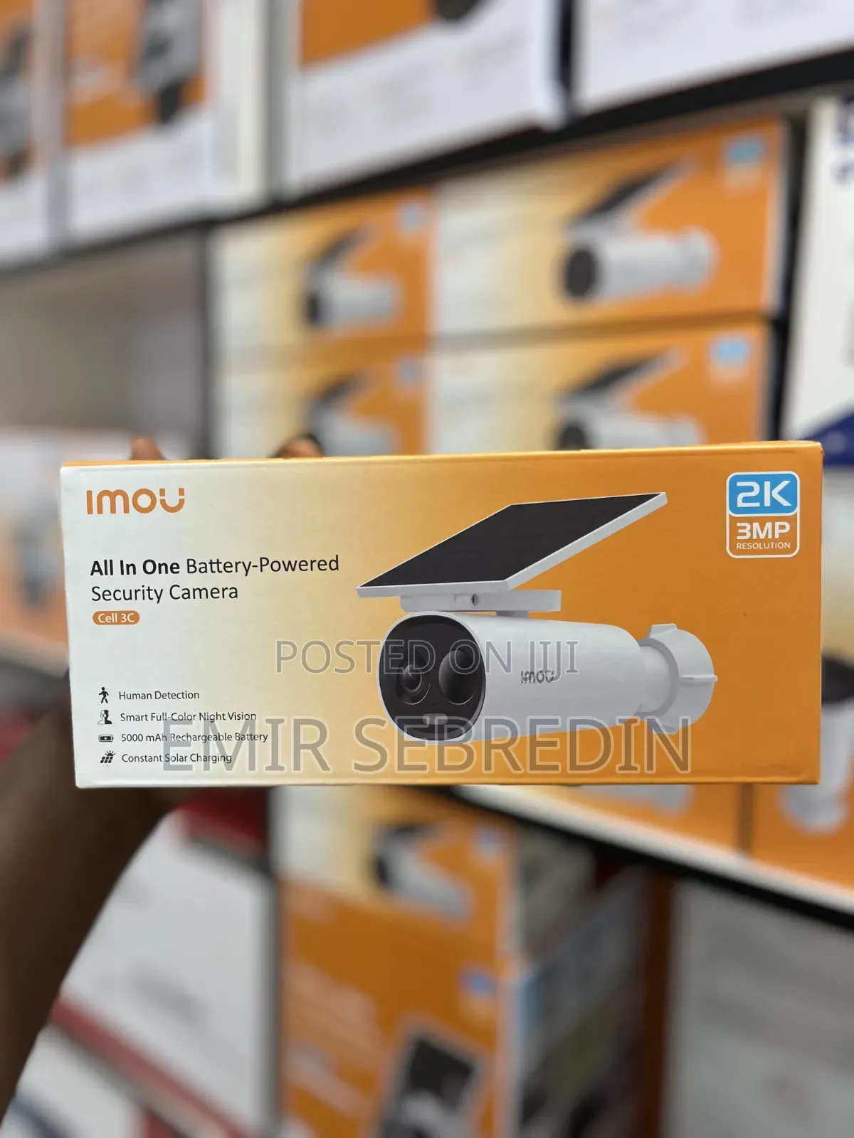 Imou Cell 3C Solar WiFi Security CCTV Camera