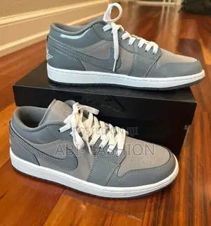 Air Jordan 1 Low SE Medium Grey/White/Cool Grey Sneakers New Arrival