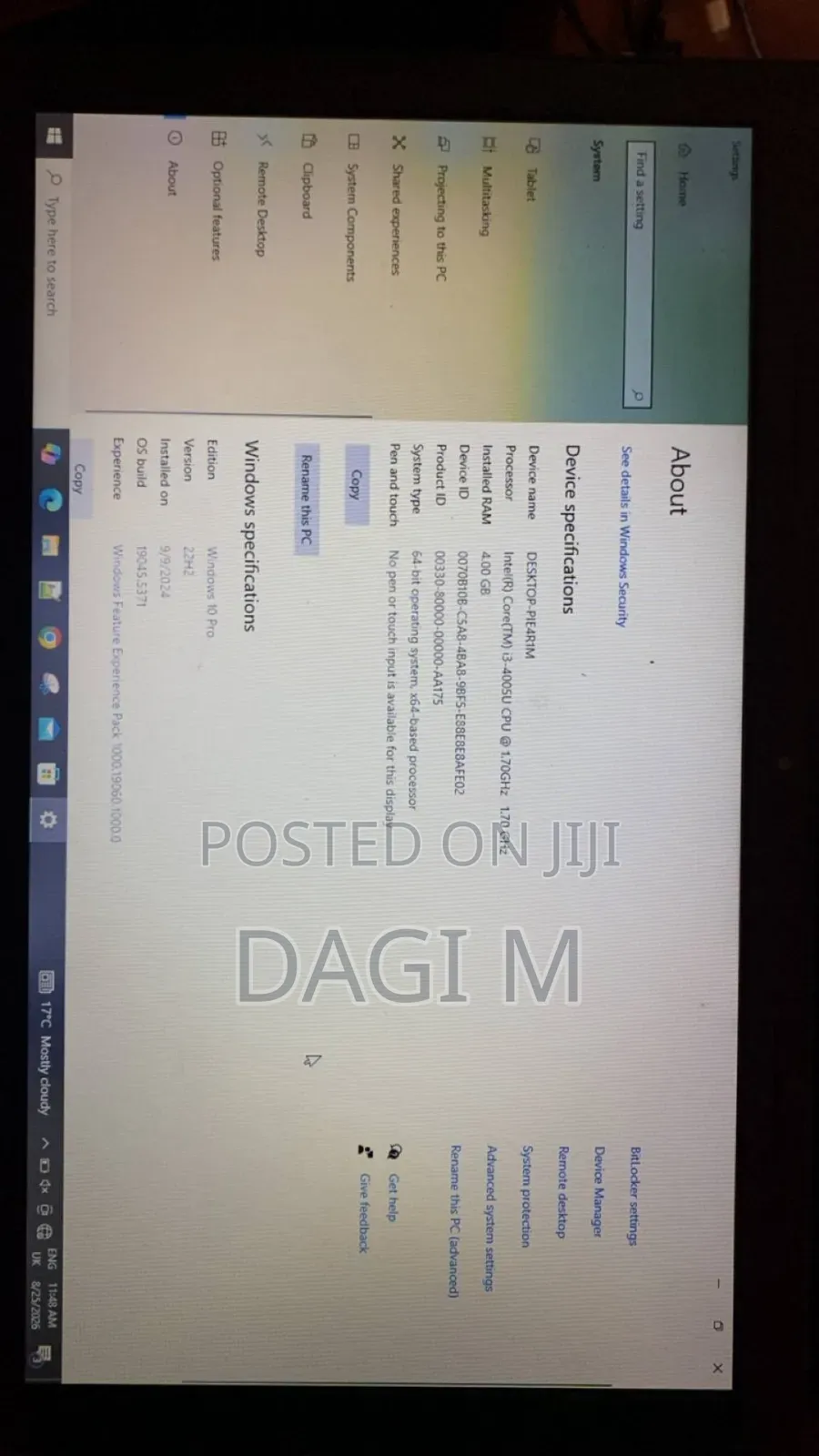 Laptop Dell Inspiron 3542 4GB Intel Core i3 HDD 140GB