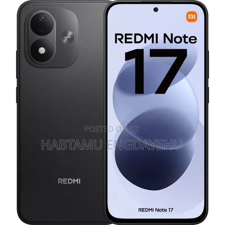 New Xiaomi Redmi Note 17 256 GB Black