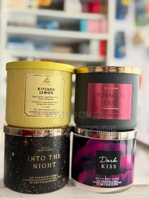 White Barn & Bath & Body Works 3-Wick Scented Candles