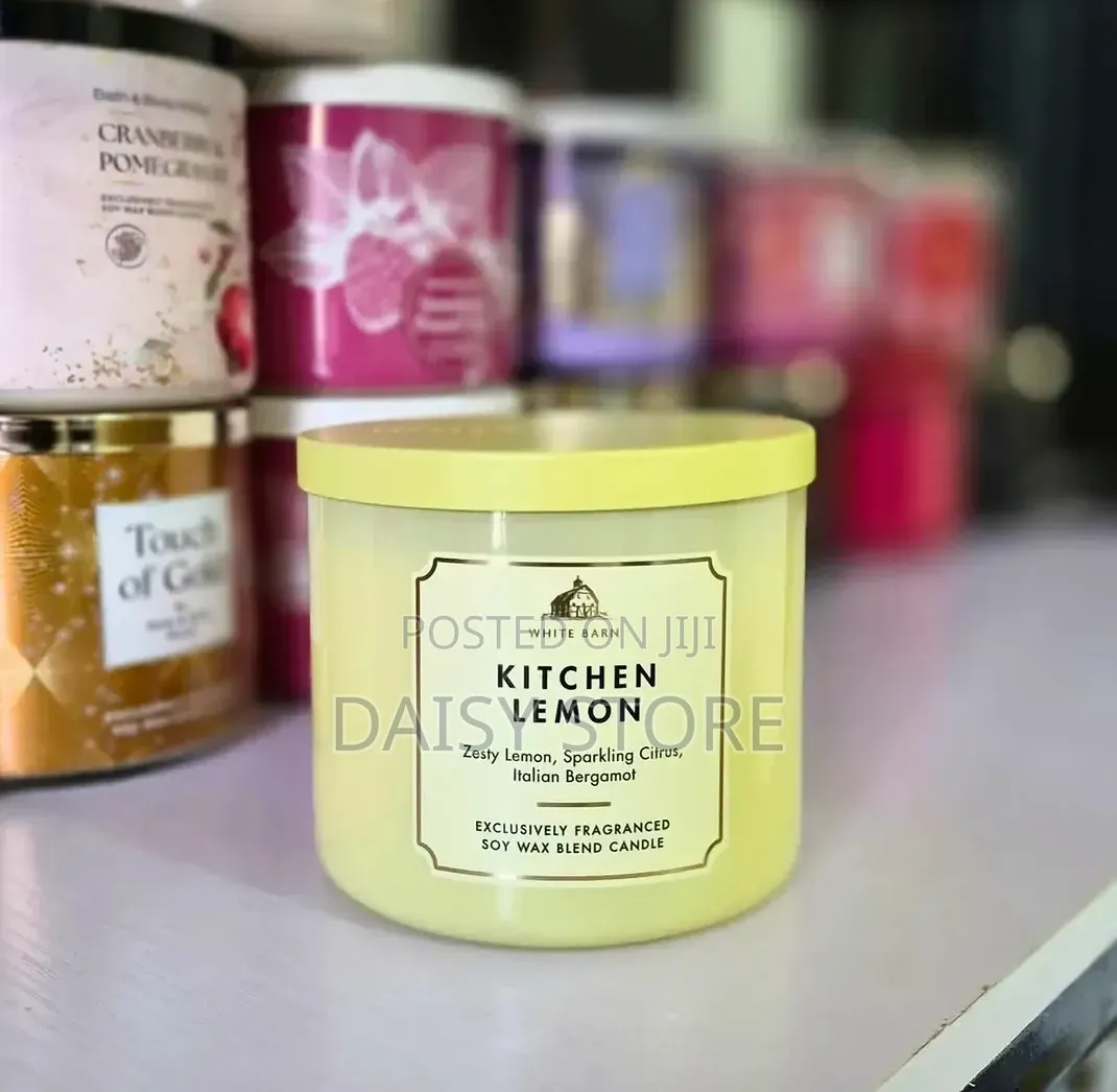 White Barn & Bath & Body Works 3-Wick Scented Candles