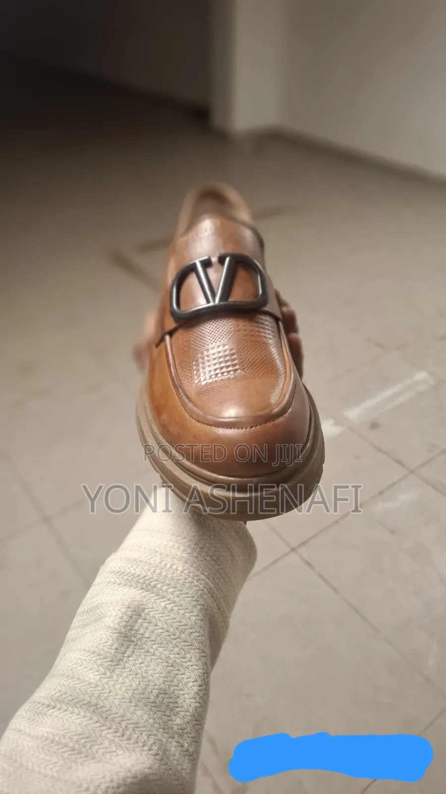 Premium Brown Leather Loafers for Men – Stylish & Elegant