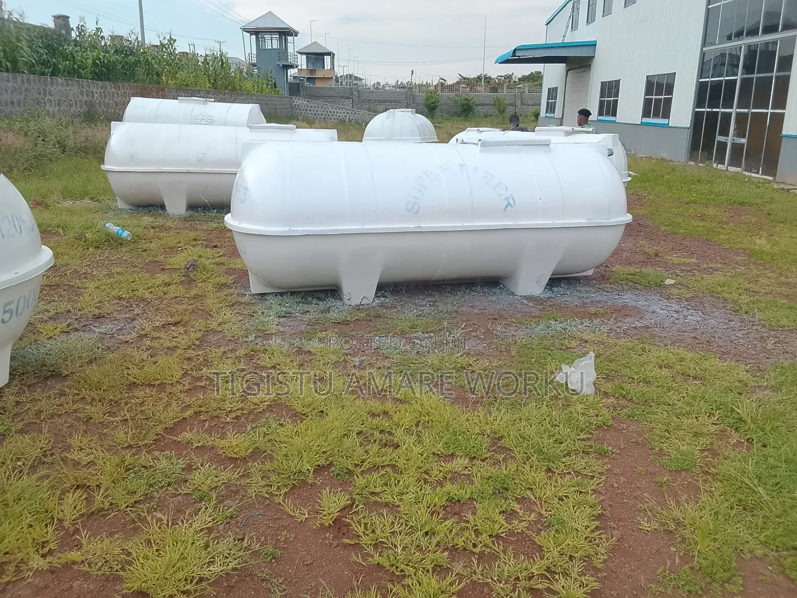 Super Fiberglass Water Tank, Roto