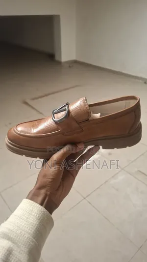 Premium Brown Leather Loafers for Men – Stylish & Elegant