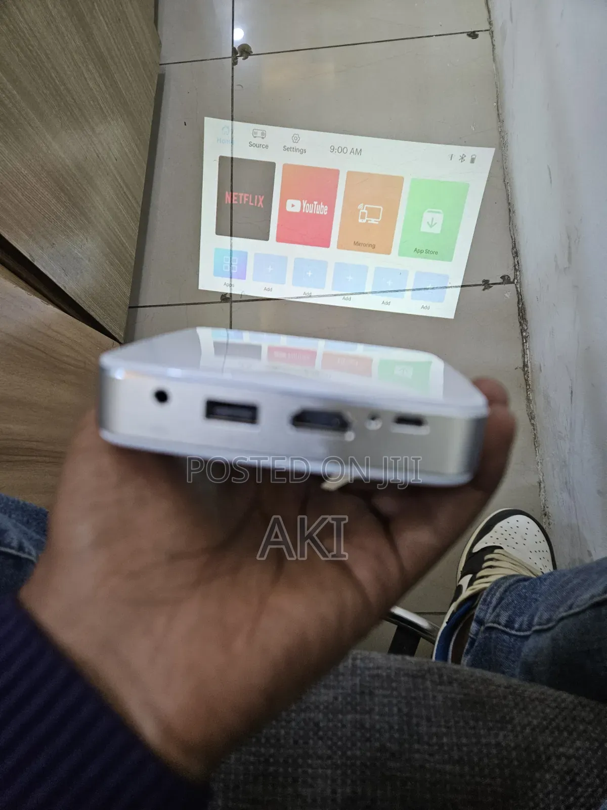 Zeus Portable Beam Projector