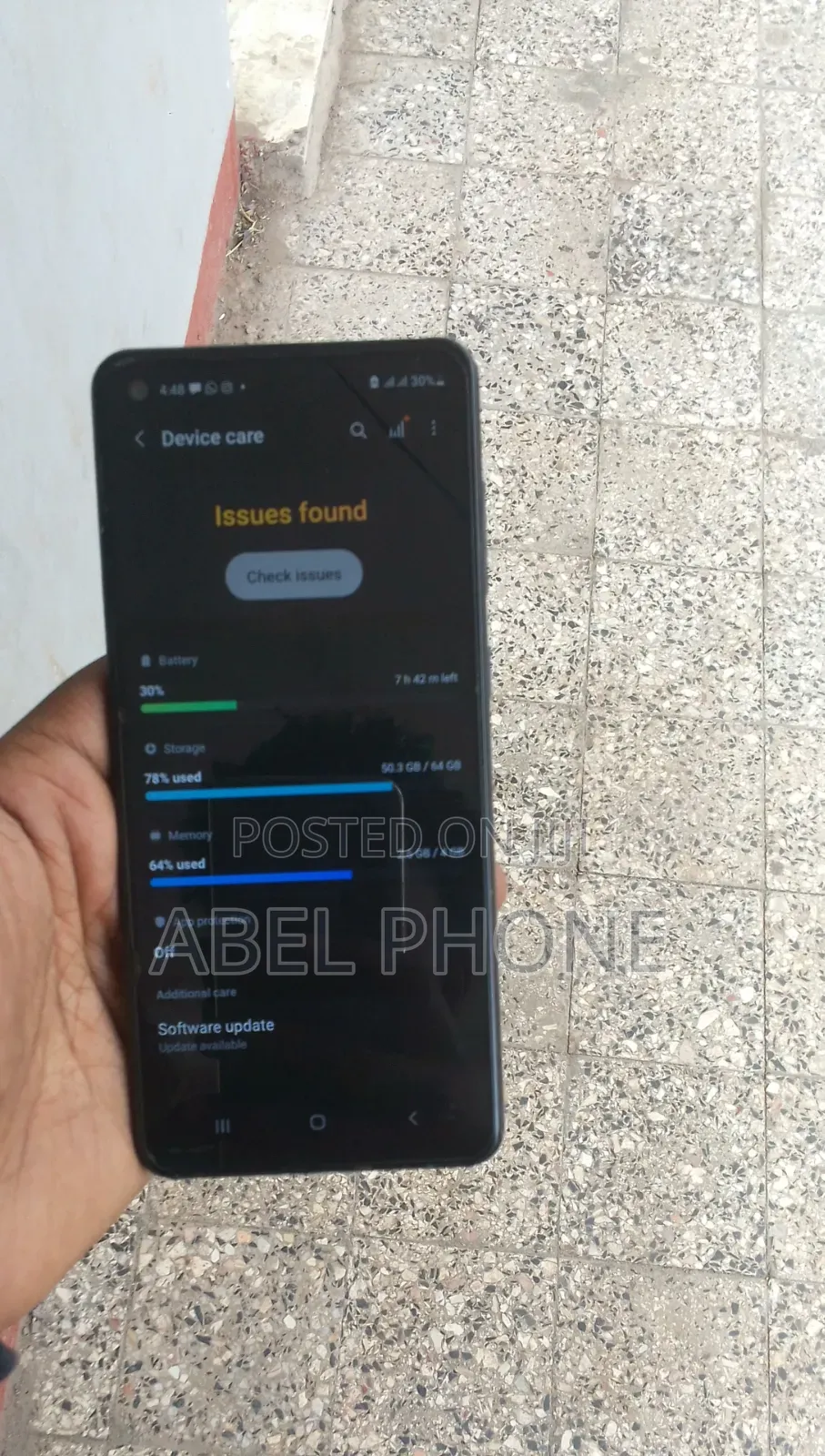 Samsung Galaxy A21s 64 GB Blue