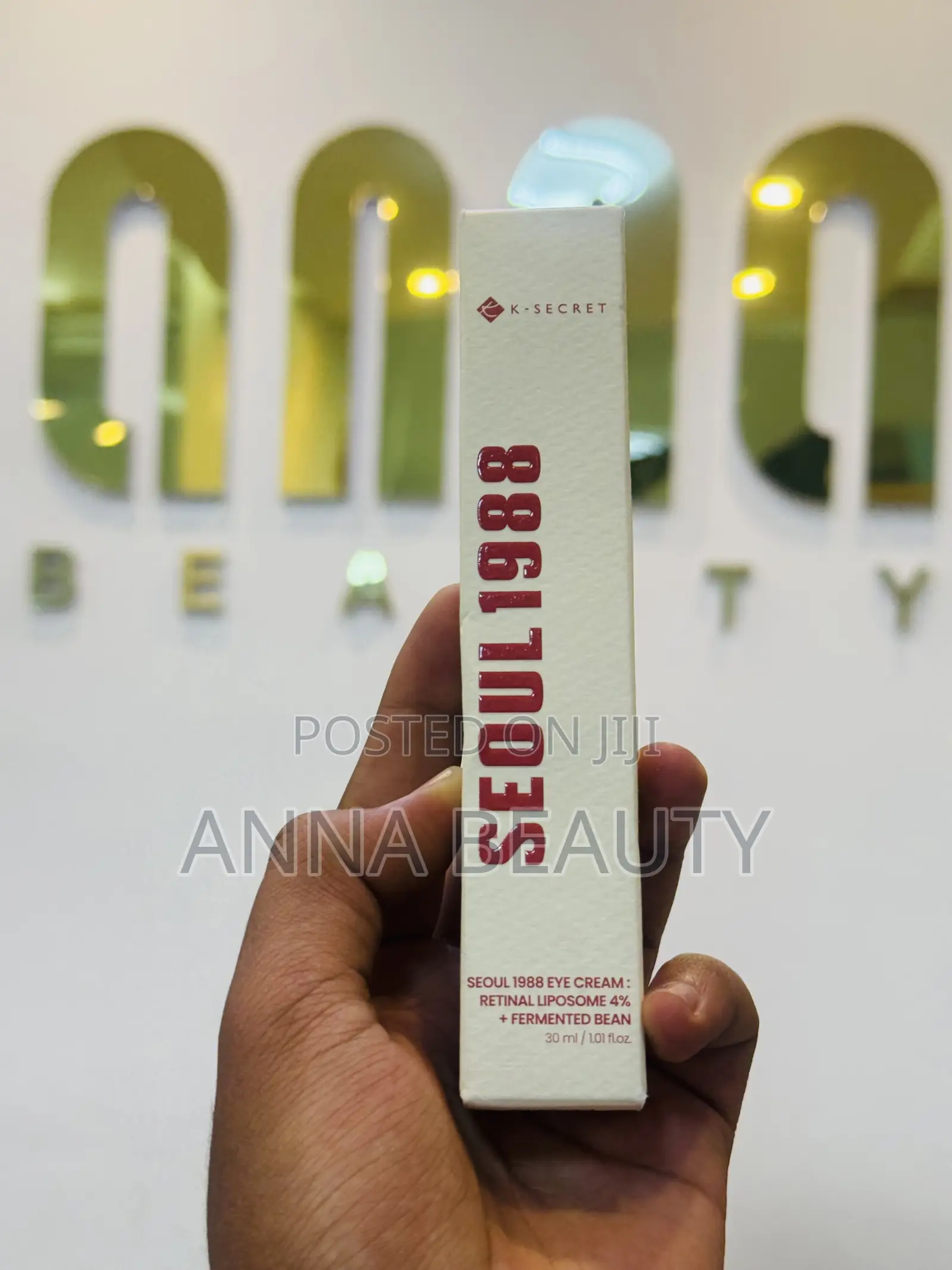 K-Secret Retinal + Fermented Bean Eye Cream