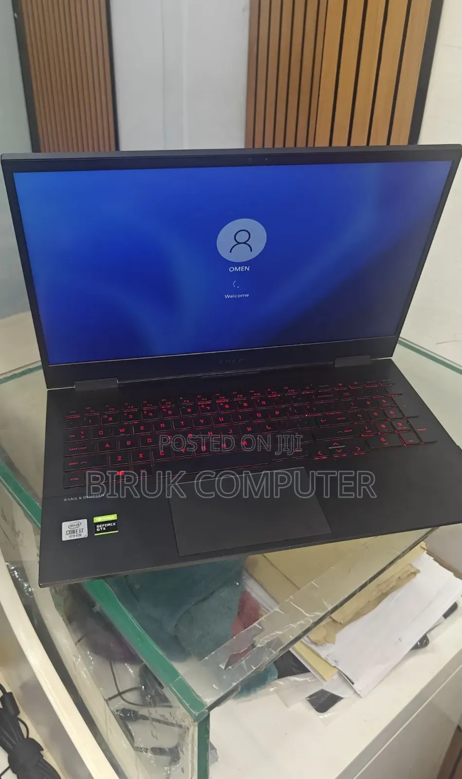 New Laptop HP Omen 15 16GB Intel Core i7 SSD 512GB