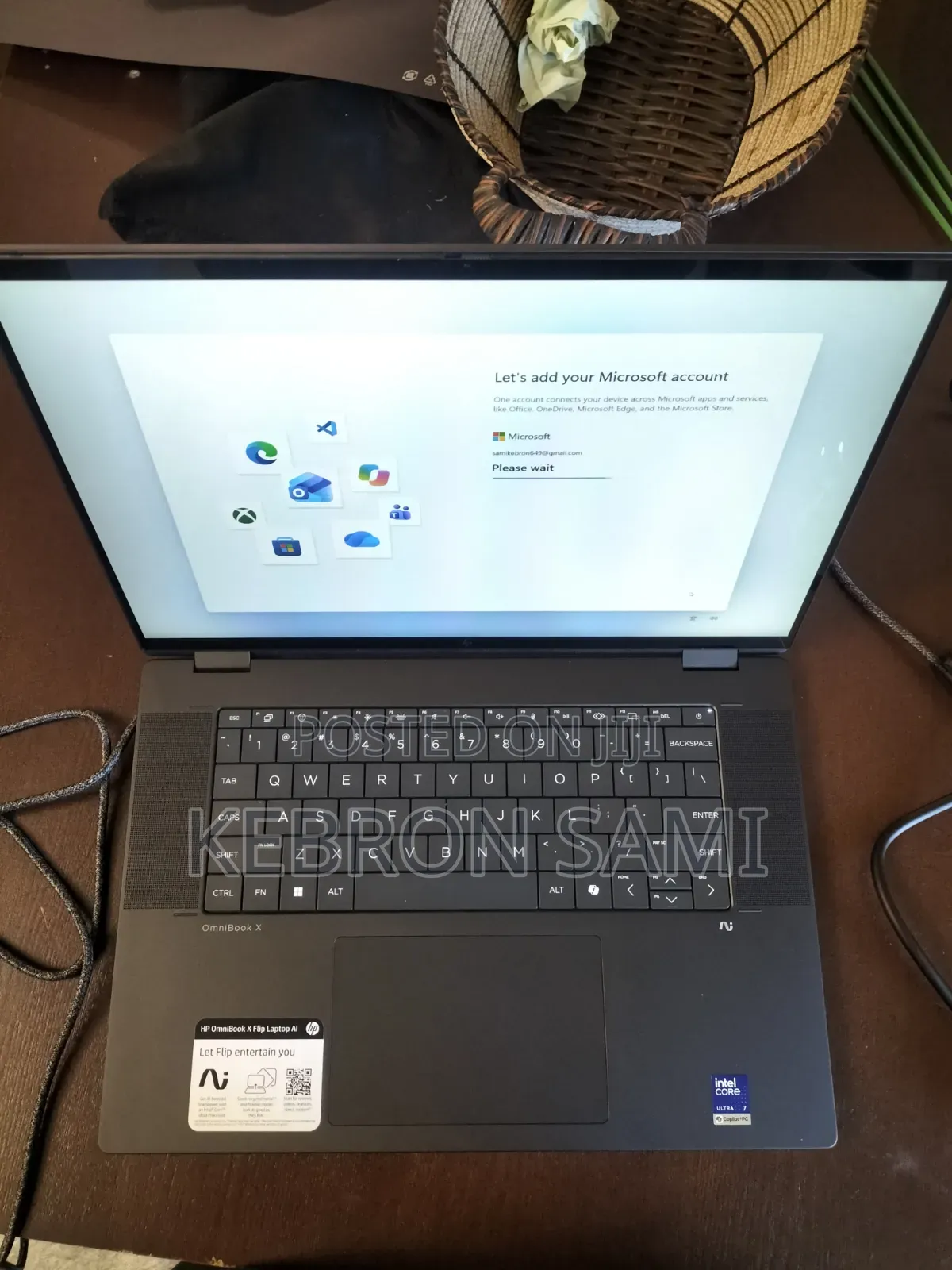 New Laptop HP OmniBook X Flip 16" 16GB Intel Core i7 SSD 1T