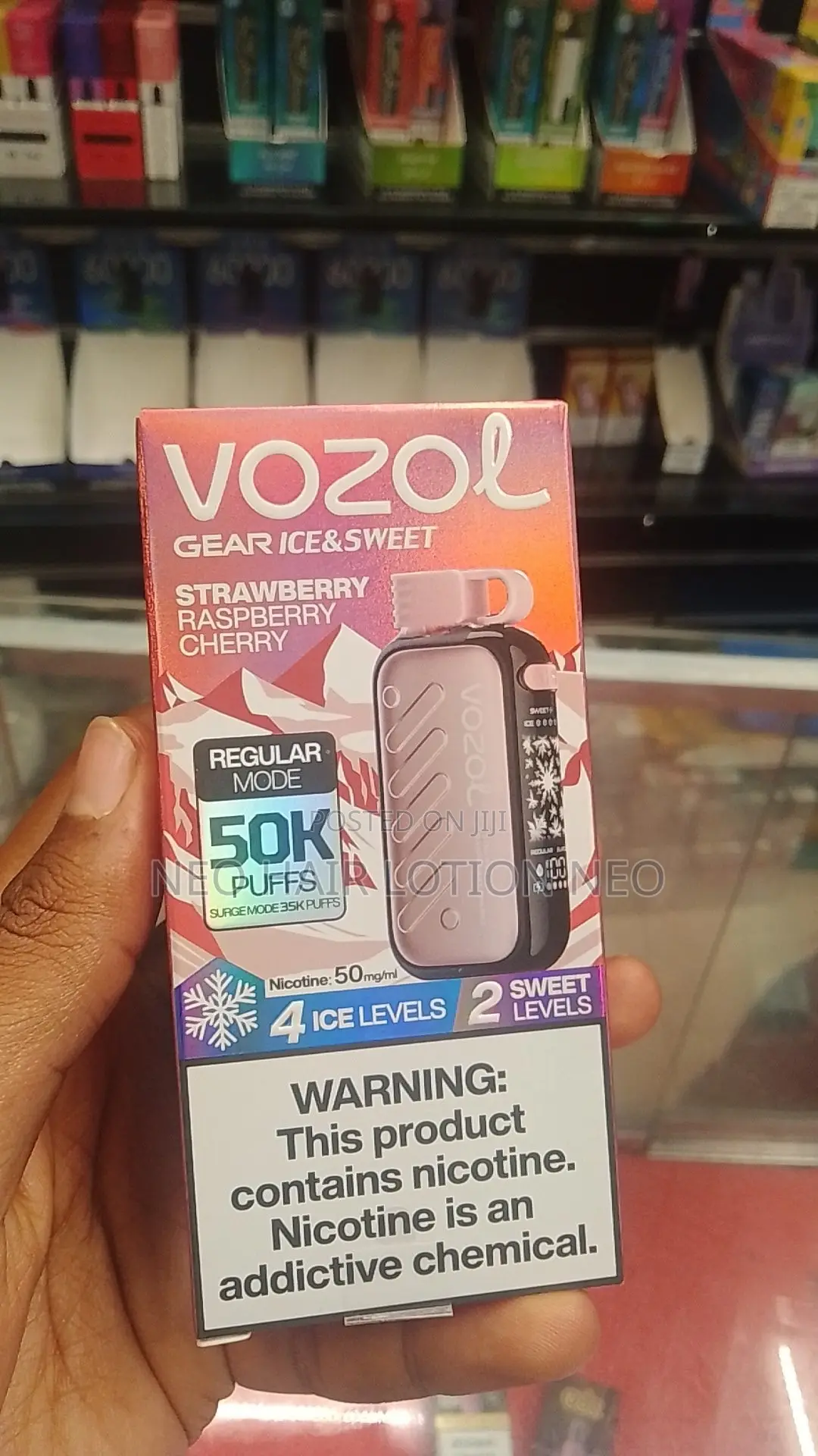 Vozol 50 K Puff Call