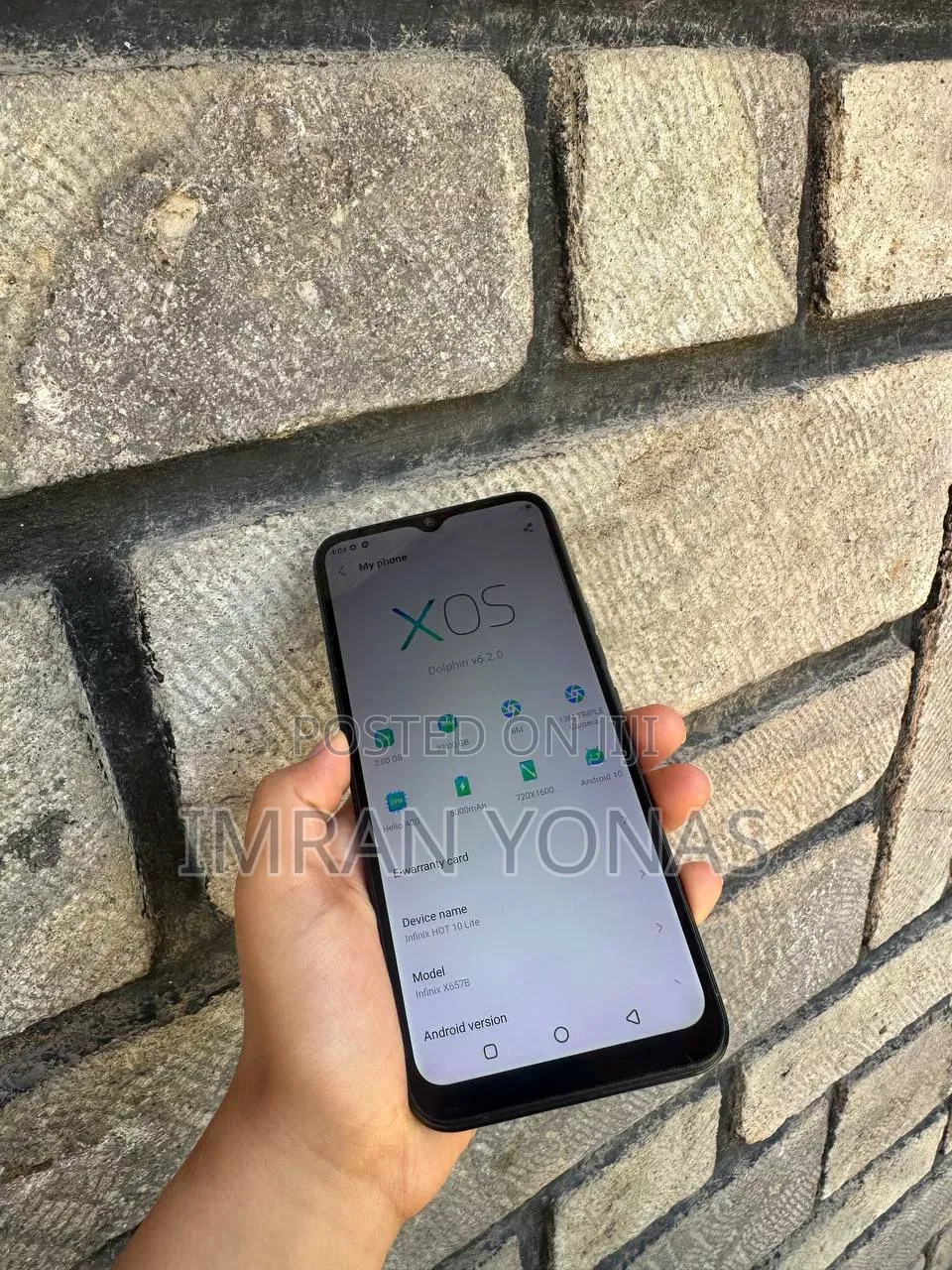Infinix Hot 10 Lite 32 GB Black