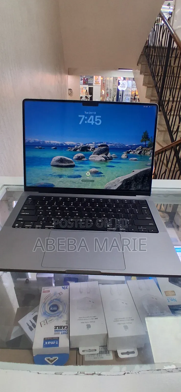 New Laptop Apple MacBook Pro 2021 M1 Max 32GB Apple M1 Max SSD 512GB