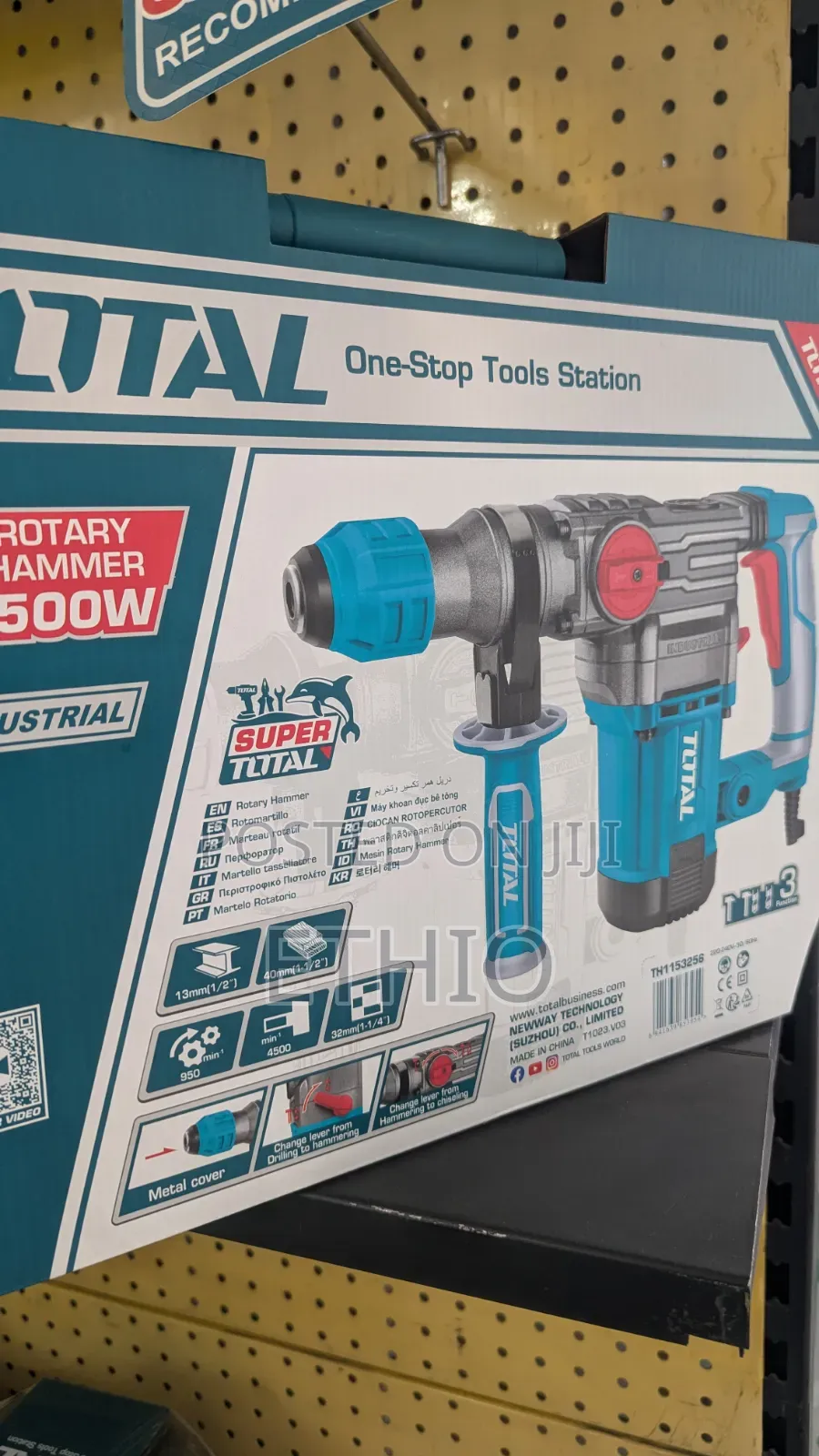 Total Hammer Drill 1500W