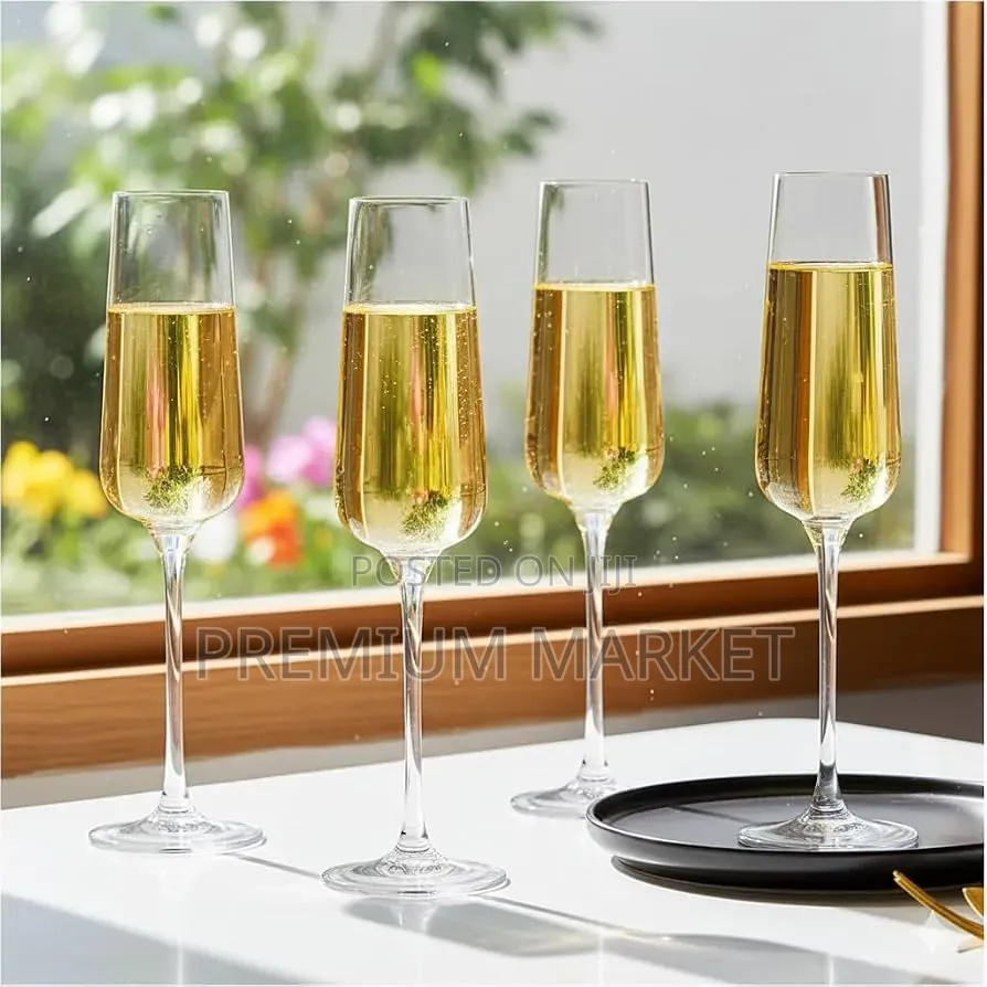 Champagne Glass Premium Quality ቅንጡ የሻምፓኝ ብርጭቆ