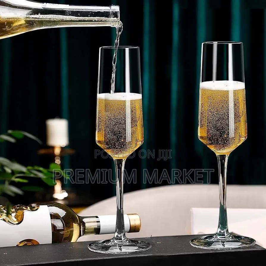 Champagne Glass Premium Quality ቅንጡ የሻምፓኝ ብርጭቆ