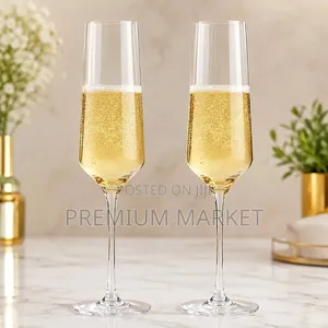 Champagne Glass Premium Quality ቅንጡ የሻምፓኝ ብርጭቆ