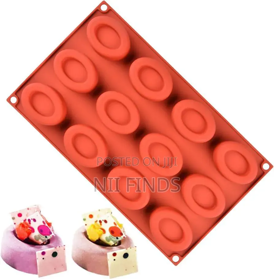 Silicone Mould for Chocolate, Jelly and Candy