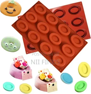 Silicone Mould for Chocolate, Jelly and Candy