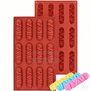 Log and Ribbed Texture Silicone Mold