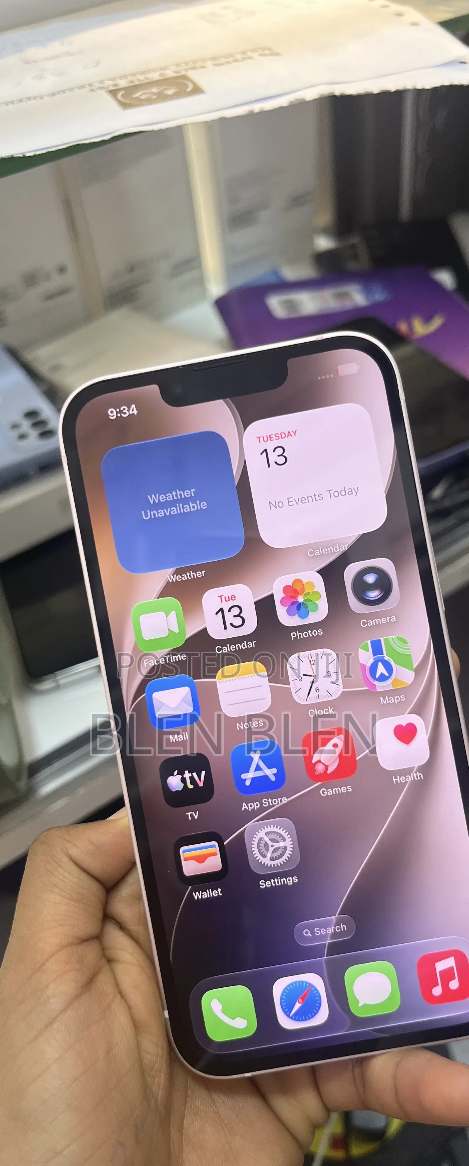 New Apple iPhone 13 128 GB Pink