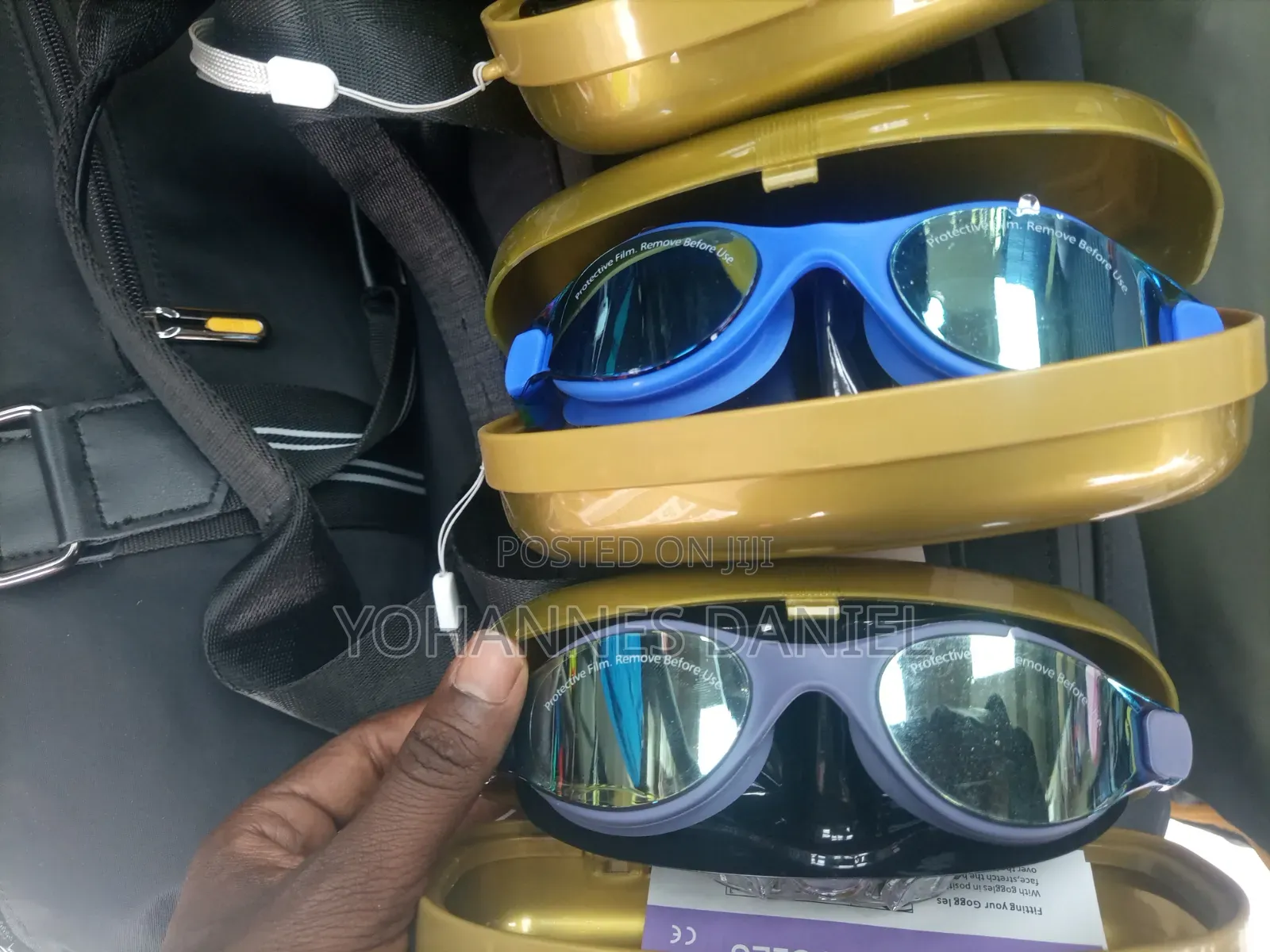 Swimming Goggles – Mirrored Lens Swim Glasses