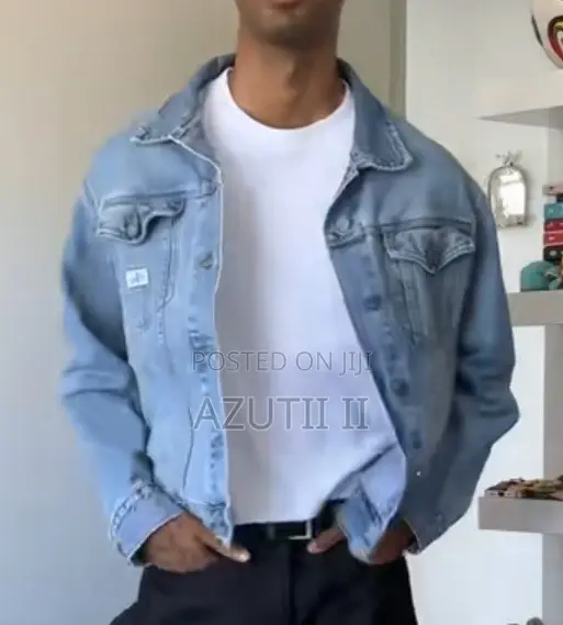 Light Blue Denim Jacket Mens