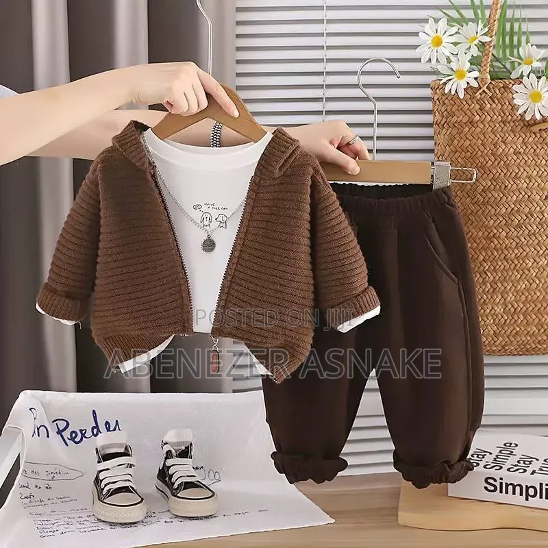 Unisex Three Piece Set Casual Outfit