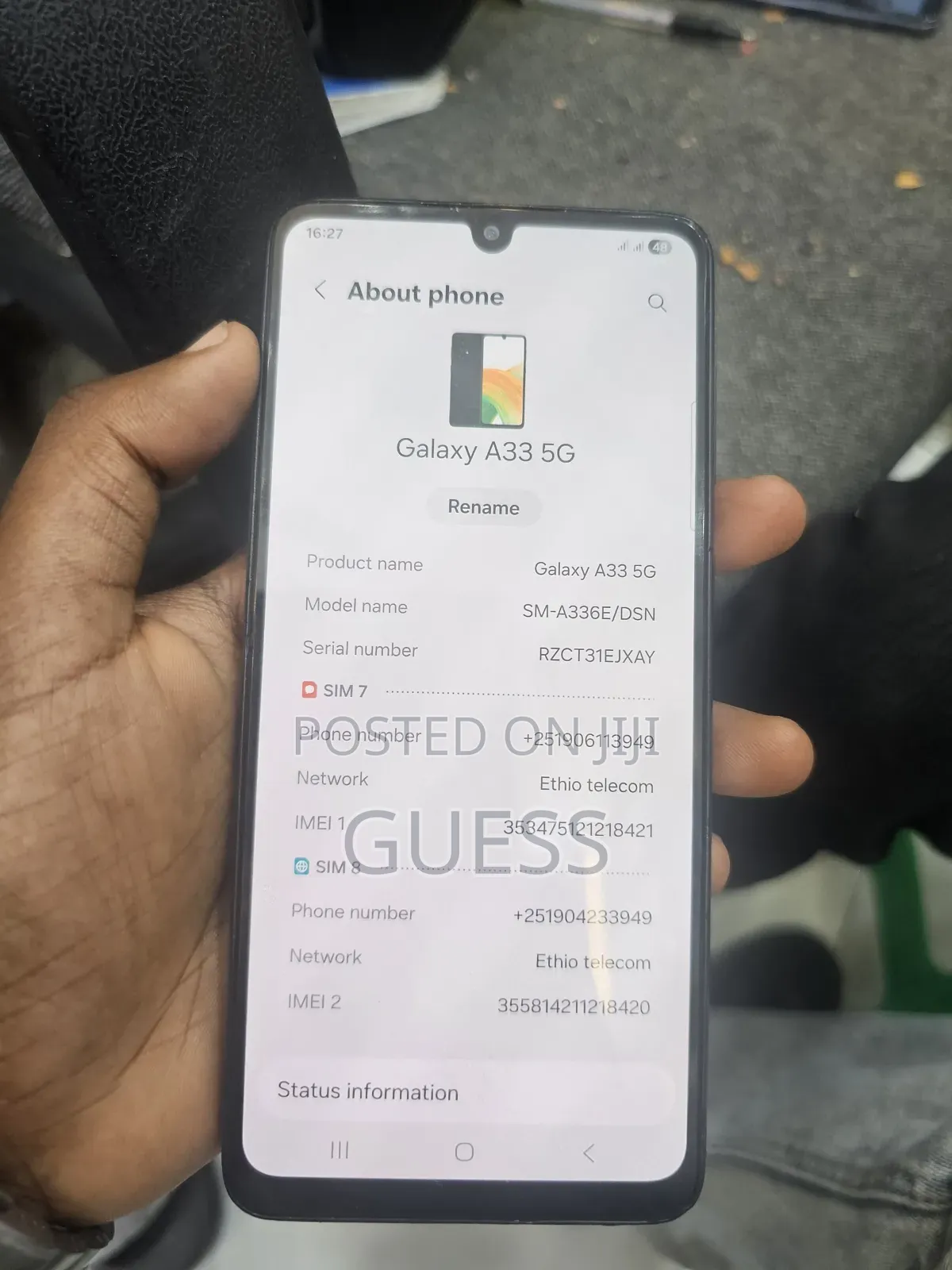 Samsung Galaxy A33 5G 128 GB Black