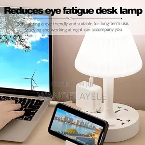 All in One Table Lamp Socket