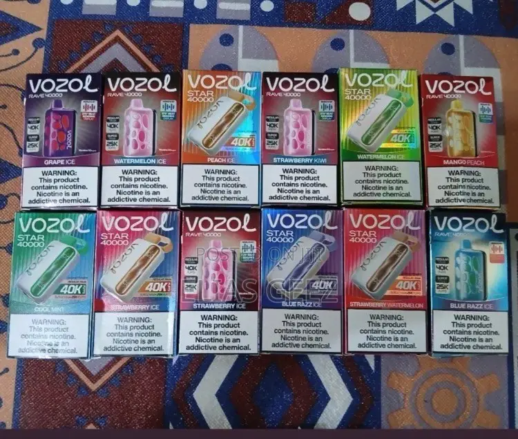 Vozol Vep 40,000 Puffs With 3 Different Type