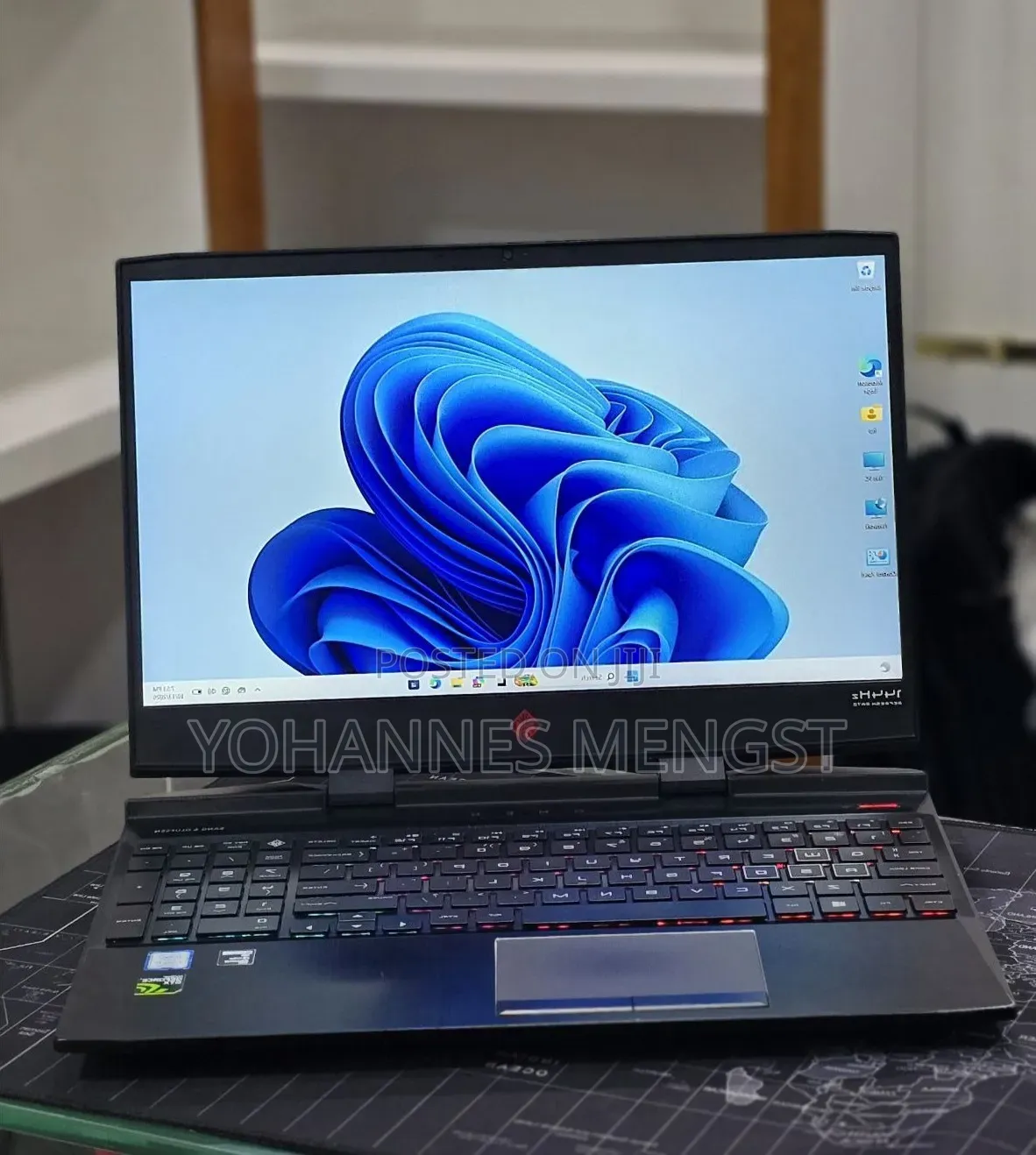 New Laptop HP Omen 15 16GB Intel Core i7 SSD 128GB