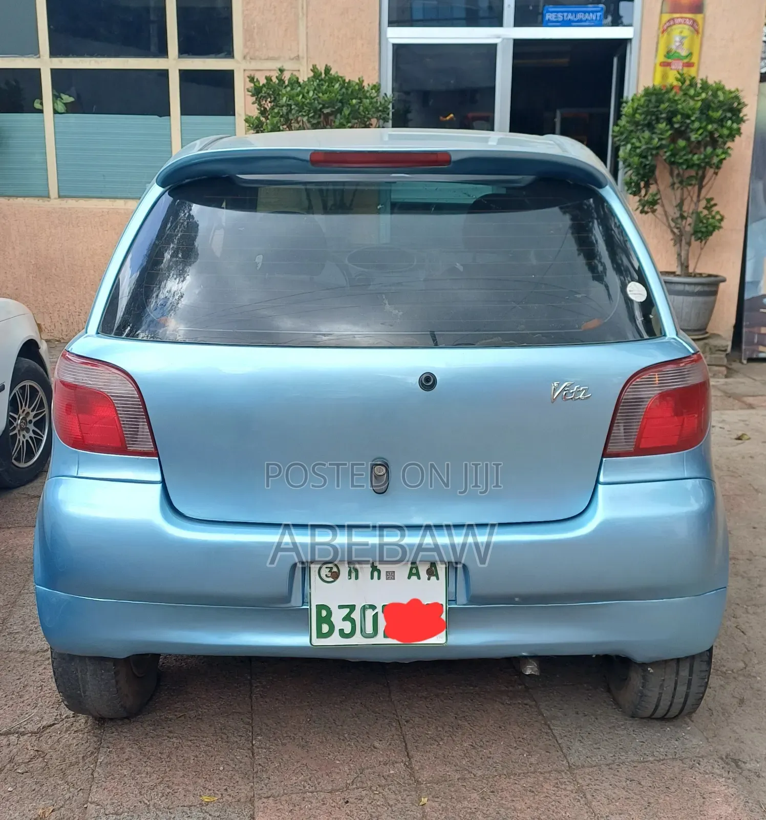 Toyota Vitz 2001 Blue