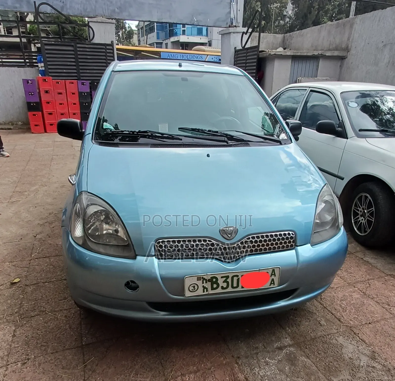 Toyota Vitz 2001 Blue