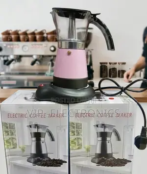 Electric Coffee Maker – Portable Espresso Maker With Clear View