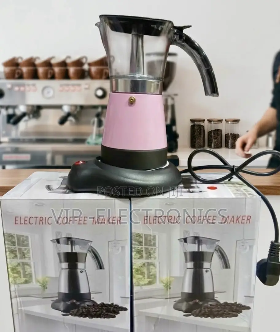Electric Coffee Maker – Portable Espresso Maker With Clear View