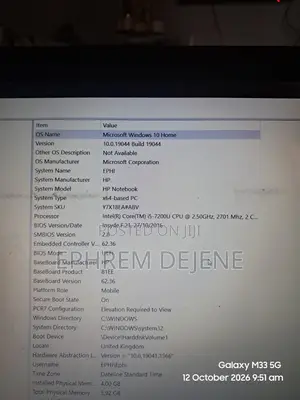 Laptop HP Stream Notebook 4GB Intel Core i5 HDD 1T