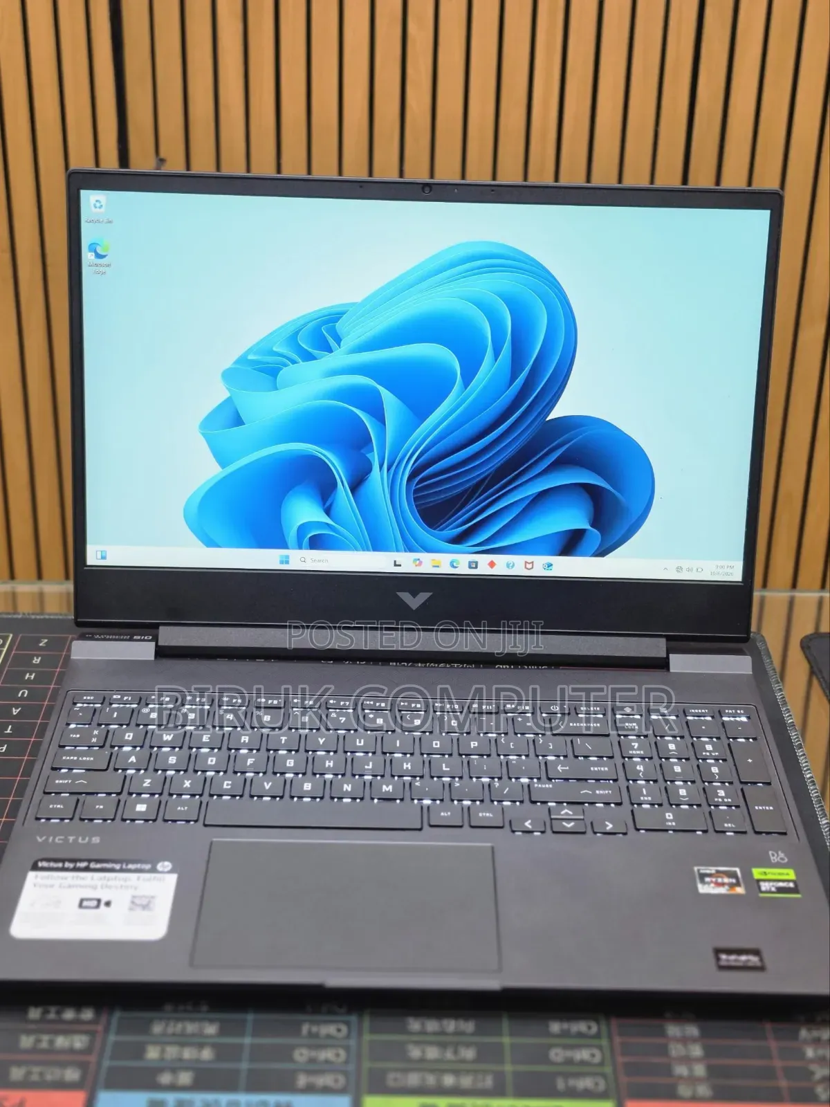 New Laptop HP Victus 15 8GB AMD Ryzen 5 SSD 512GB