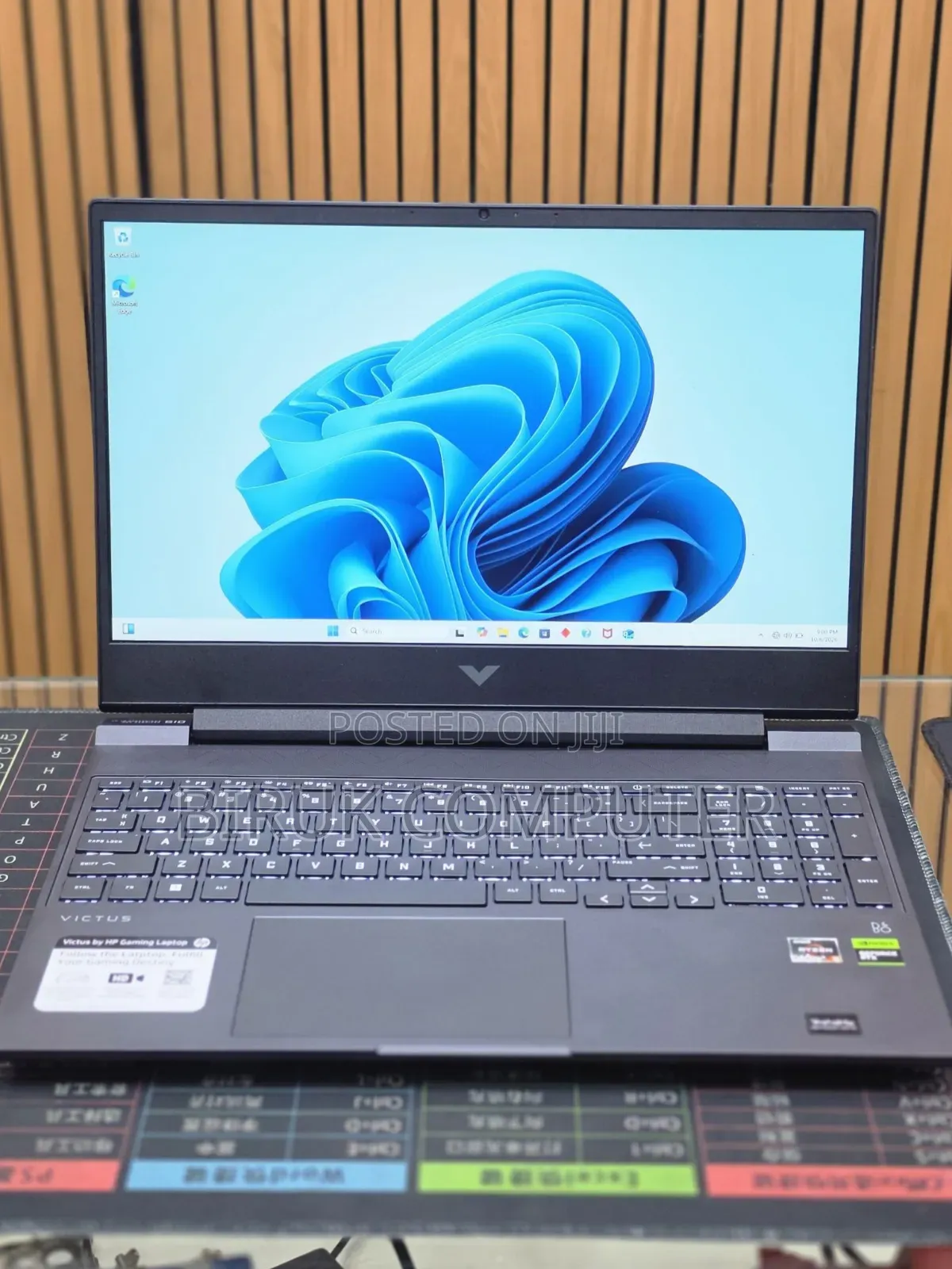 New Laptop HP Victus 15 8GB AMD Ryzen 5 SSD 512GB