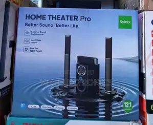 Syinix Home Theater Pro Multimedia Speaker System 105W – 2.1 Channel