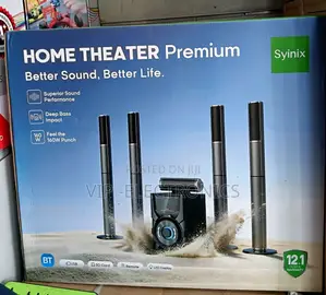 Syinix Home Theater Premium 160W – 5.1 Channel Speaker System