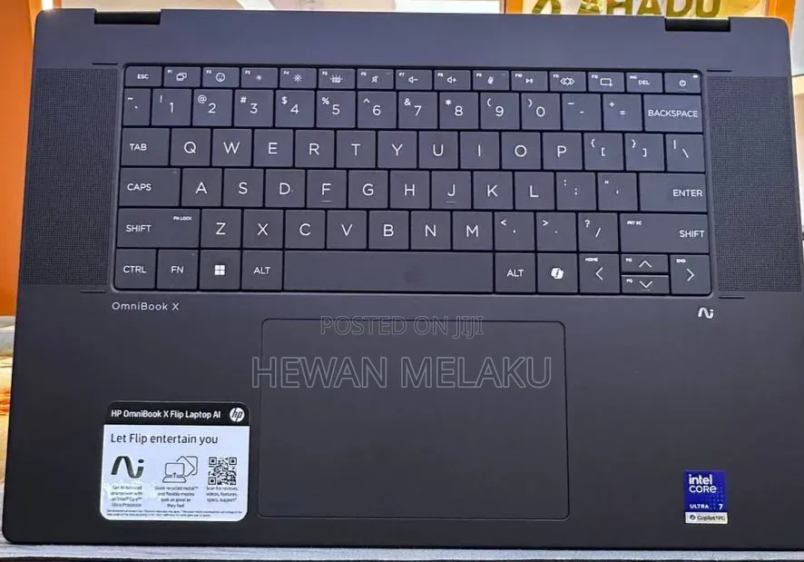 New Laptop HP OmniBook X Flip 14" 16GB Intel Core Ultra 7 SSD 1T